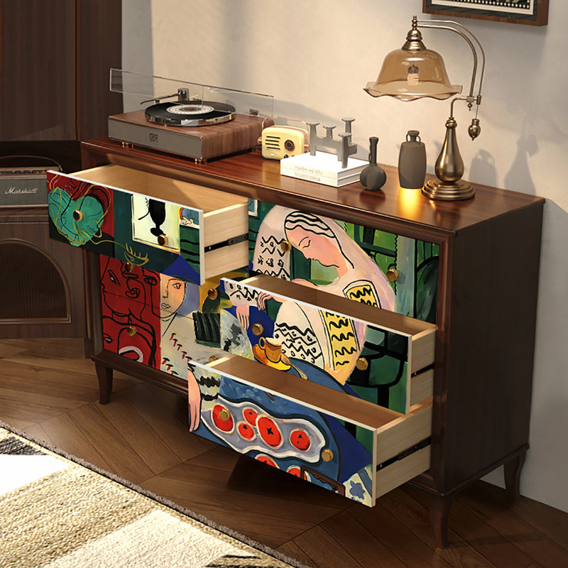 Armoire décorative rétro