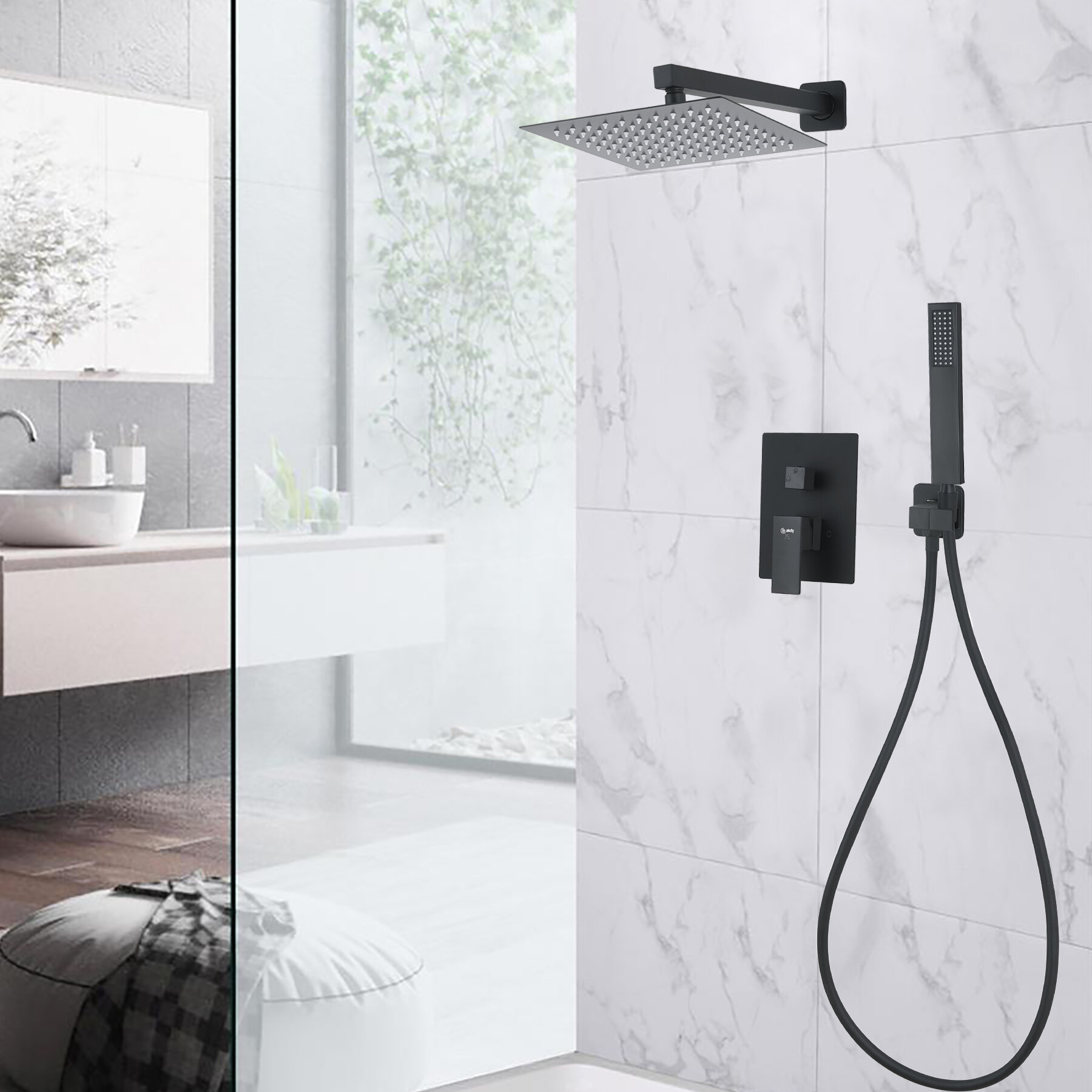 AKDY Complete Shower System & Reviews | Wayfair