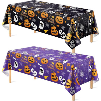 Nappe jetable d'Halloween (lot de 2)