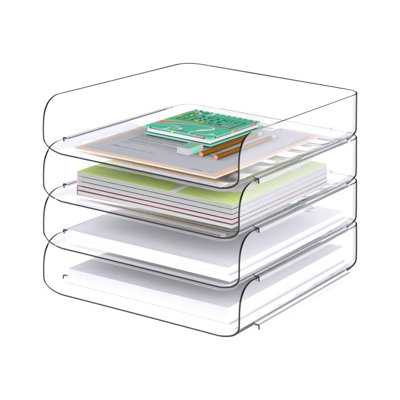 Manufactured Wood Desk Organiser
