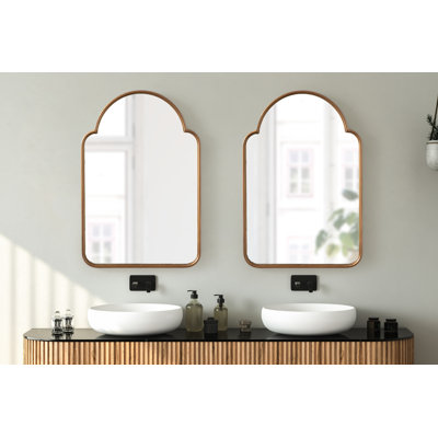 Arthell Scalloped Wall Mirror 24x36