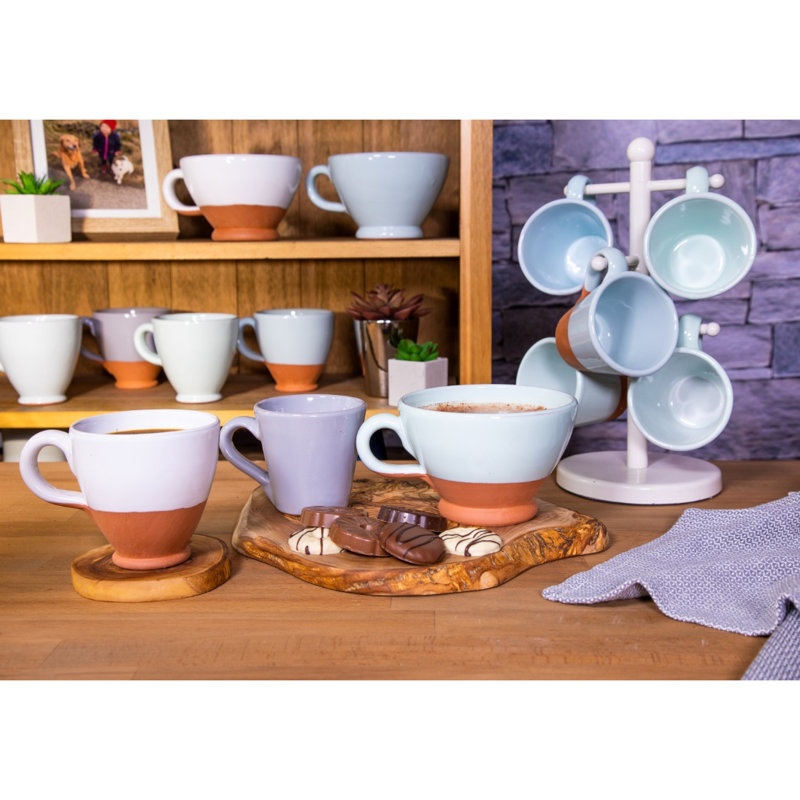 Jaycie Ceramic Soup Mug, Grey