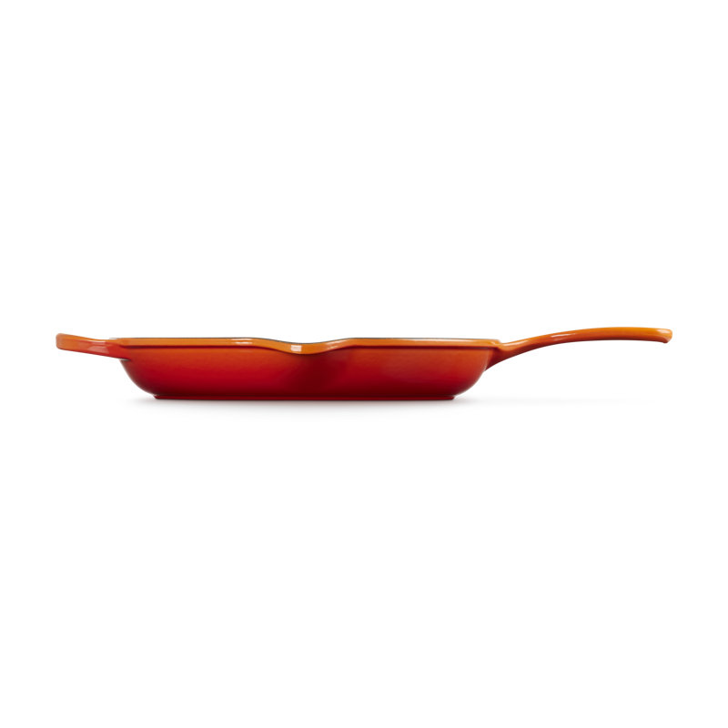 Le Creuset Enameled Cast Iron Skillet, Flame