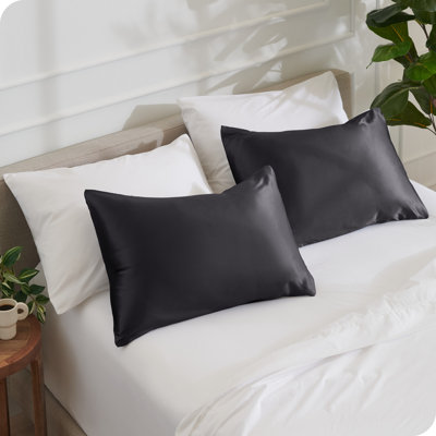 Soft Poly Satin Pillowcase Set