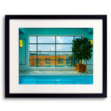 Aqua Marine Print by Vincent Dupont Blackshaw