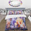 Ensemble de housse de couette en microfibre / polyester Meadow Iris Whispers I-1345011819