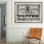 « live, rire, love coffee », reproduction de peinture à l’acrylique encadrée-31992687-33961253