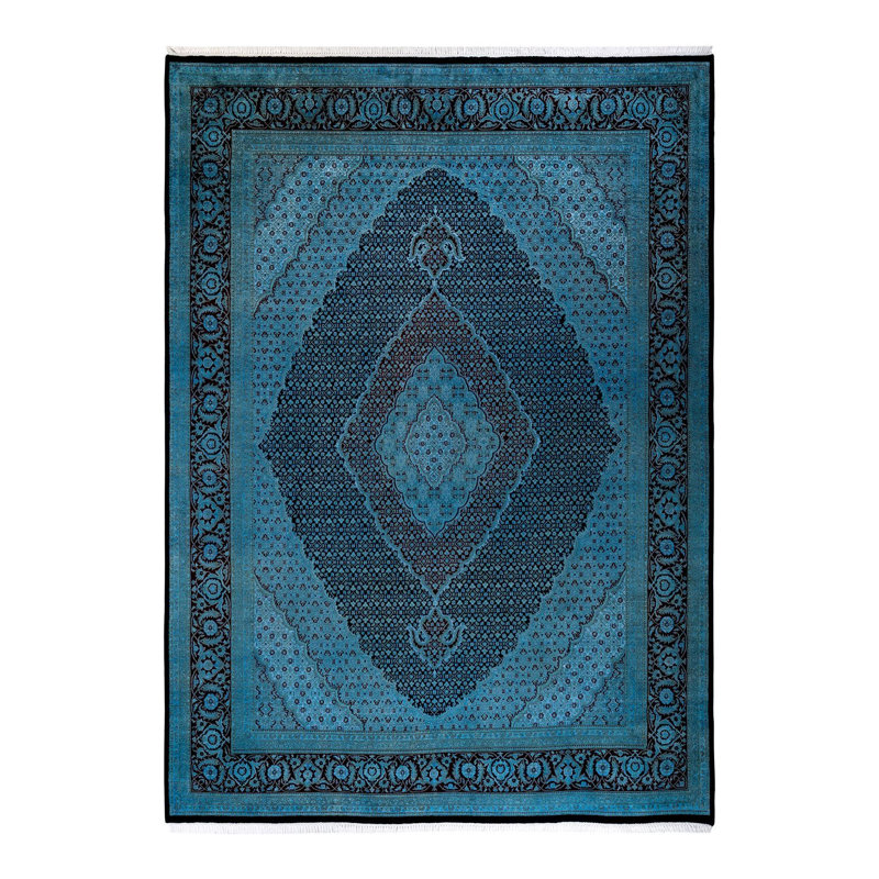 Fine Vibrance One-of-a-Kind 9' 1" X 12' 5" Hand Knotted Area Rug