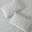 Ensemble de draps 4 pièces 100% flanelle de coton, flocons de neige noirs-122817854