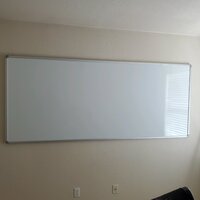 Wall Mounted Magnetic Whiteboard, 40 x 96 Inbox Zero Size: 48 H x 48 W