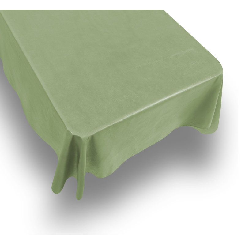 Frankly Solid Color Tablecloth, Sage, 52" x 52" Square