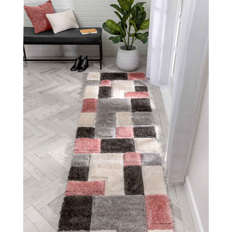Cobina Geometric Indoor Rug, Runner 2'7" x 9'10"