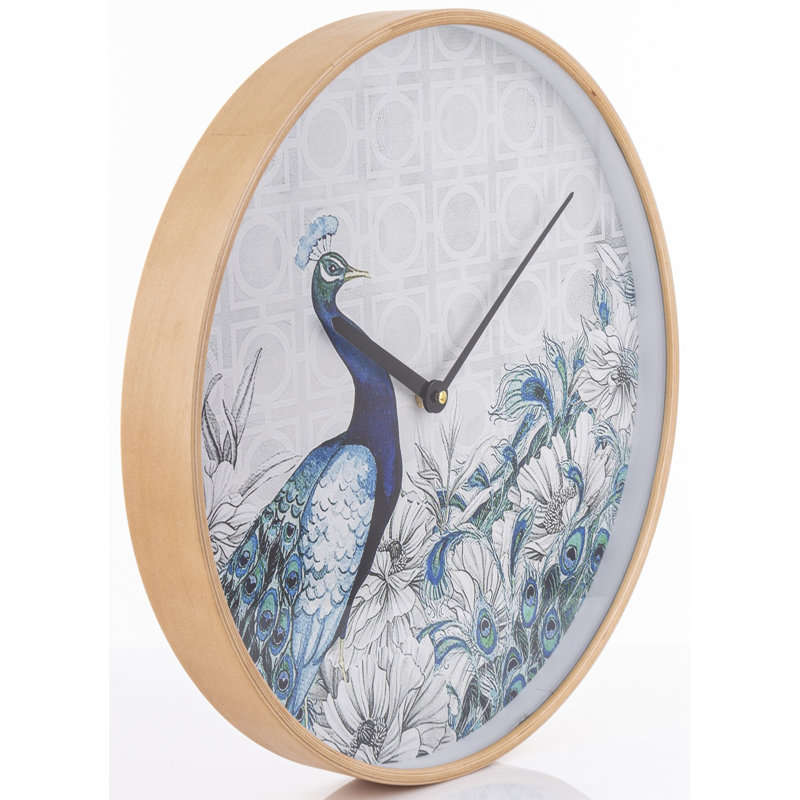 Carisha Manufactured Wood Wall Clock
