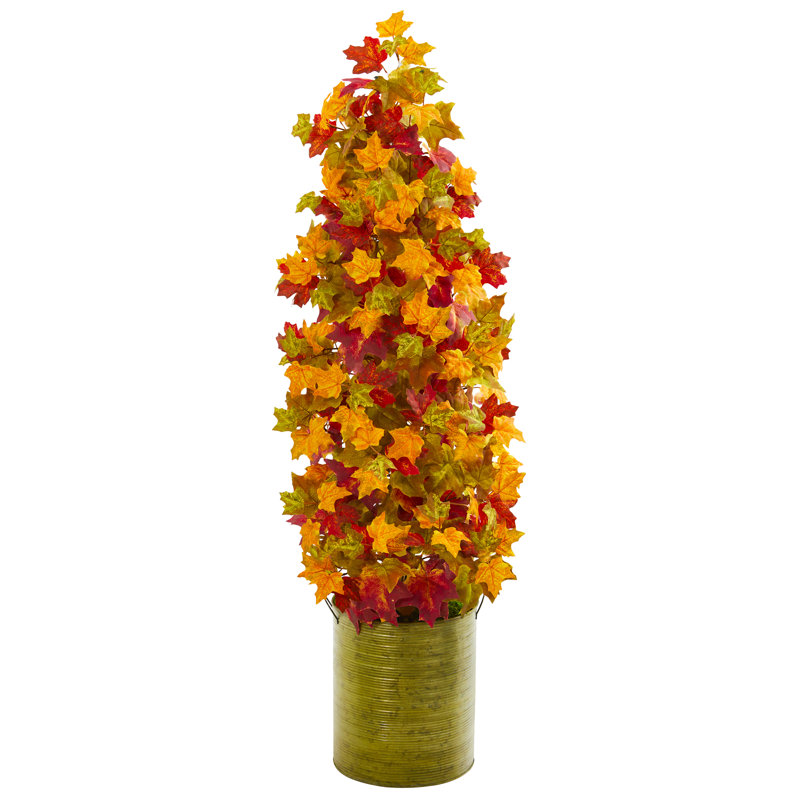 Arbre d’érable artificiel 41" dans un pot de fleurs