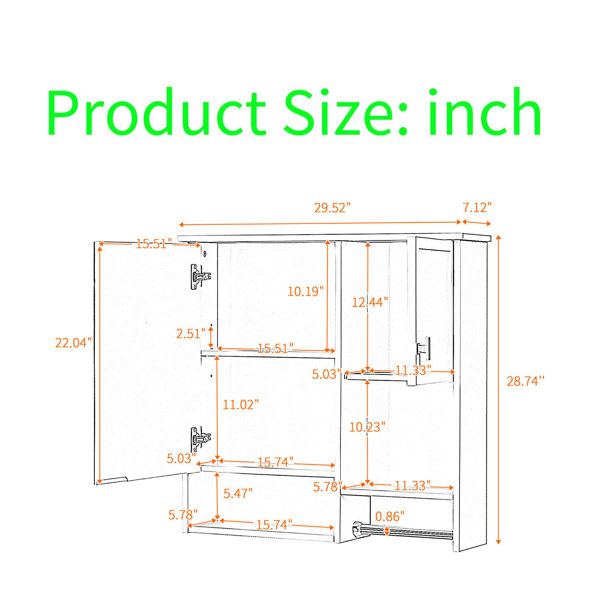 Dimensions du produit