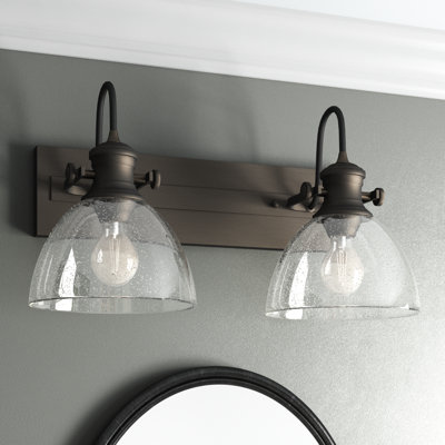 Éclairage pour meuble-lavabo à 2 lumières Bales