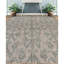 Hand-Knotted High-Quality Green and Beige Area Rug