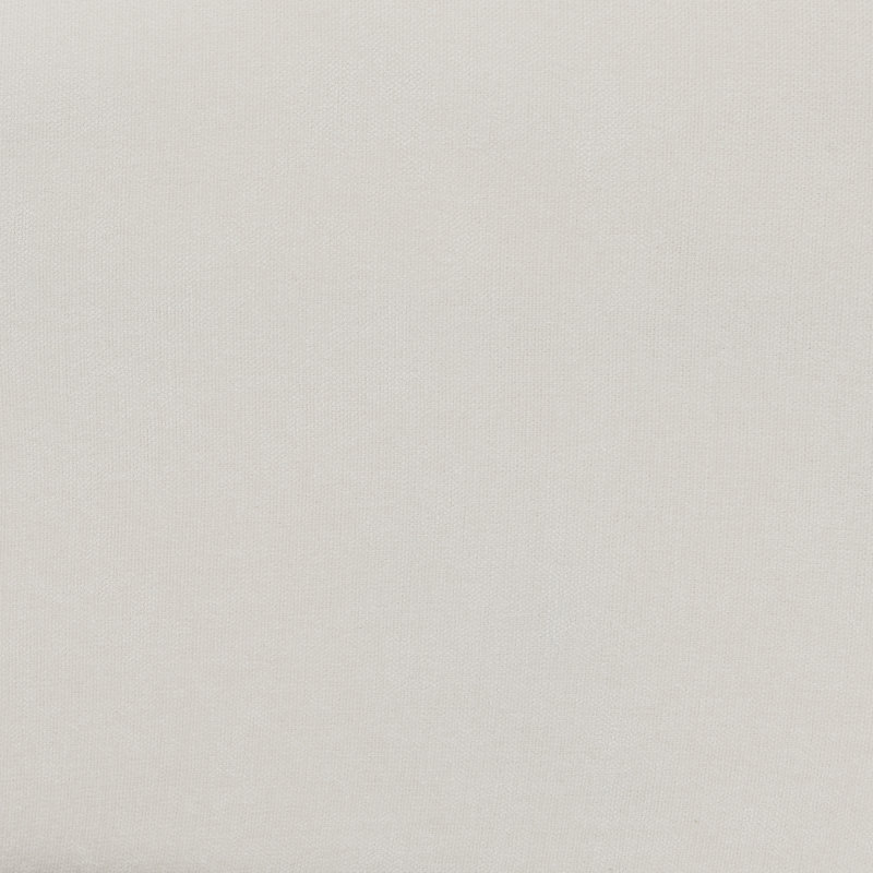 Fauteuil de loisir moderne 26,3 po avec accoudoirs en forme de L et tissu en polyester pour le confort du salon, Blanc