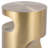 Nathan Stainless Steel Top End Table