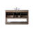 54'' Single Bathroom Vanity with Engineered Marble Top-95192059