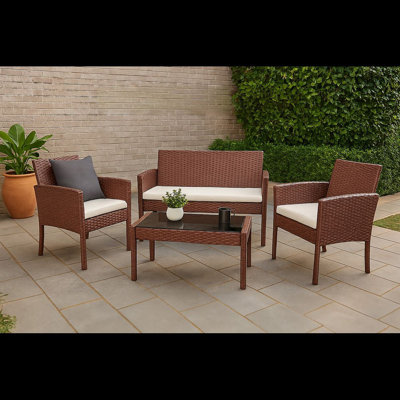4 - Person Patio Dining Set with