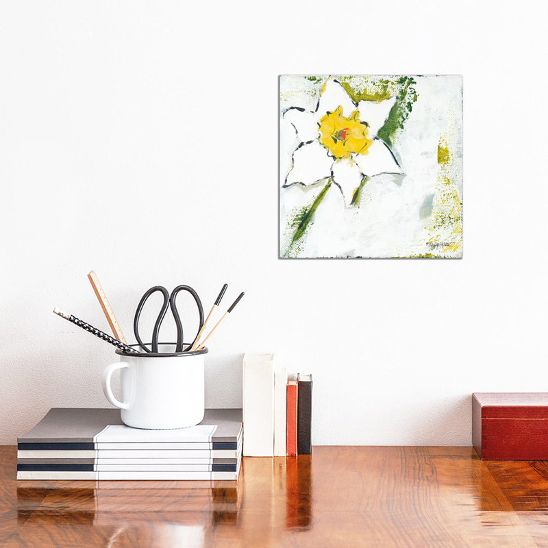 " Spring Has Sprung I " by Jennifer Holden, No Matte, Wrapped Canvas, 12" H x 12" W x 1.5" D