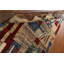 Tapis marocain abstrait noué à la main 7 x 9