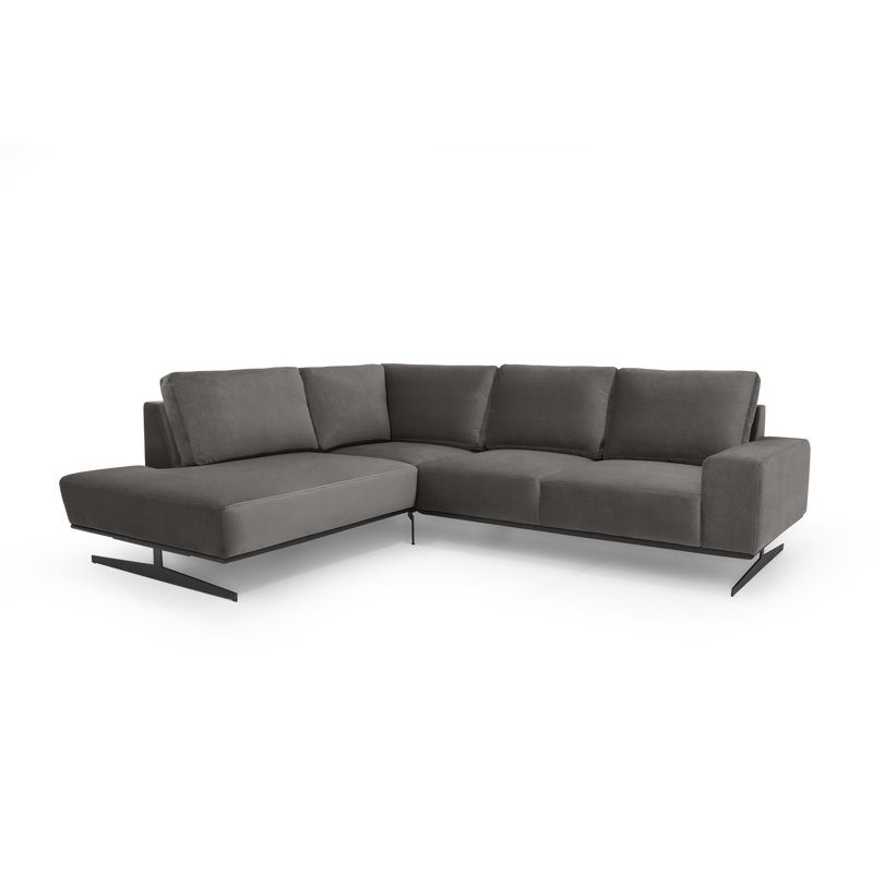 5 Seater Corner Sofa, Grey