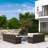 Wicker 12 - Person Patio Conversation Set with Cushions-97783019-97783020
