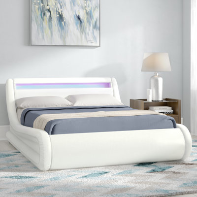 Upholstered Ottoman Storage Bed