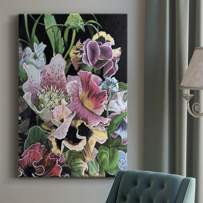 " Floral Crop II ", 24" W x 36" H