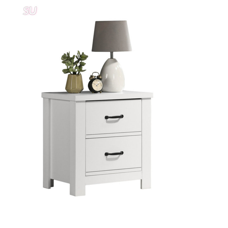 Table de chevet 2 tiroirs 21,5 po