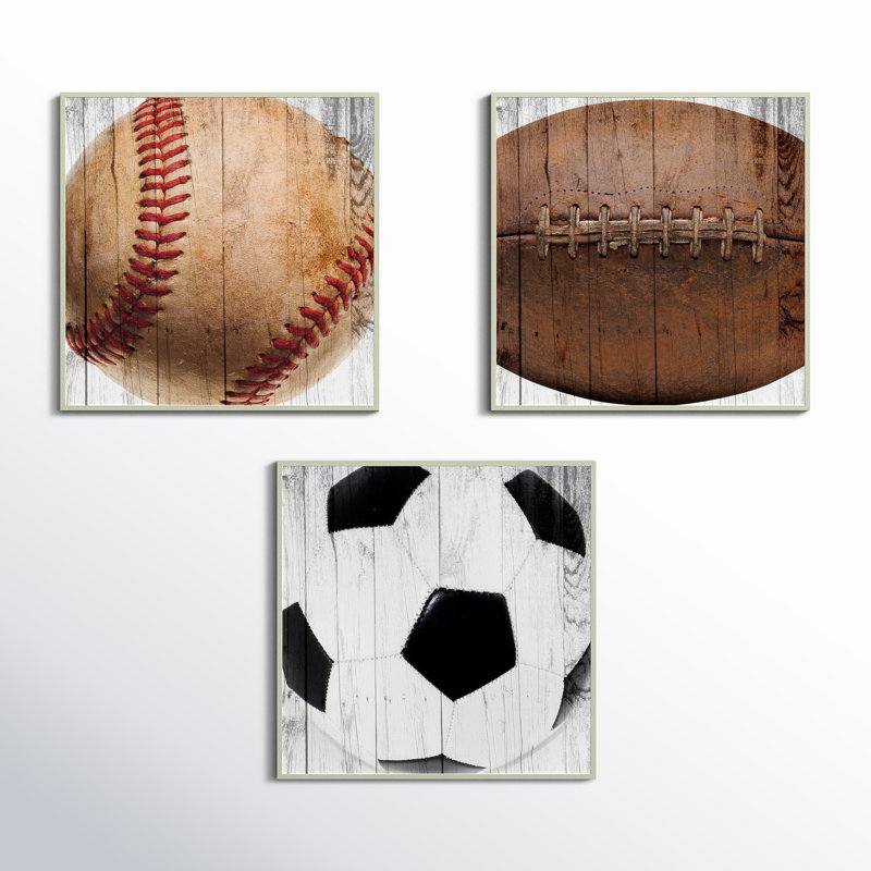 Caseville Sports 3 - Piece Framed Art