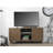 Modern 60-inch TV cabinet, suitable for TVs up to 65 inches, with classic walnut veneer