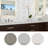 Stately Hex 11" x 14" Porcelain Mosaic Wall & Floor Tile-72531465