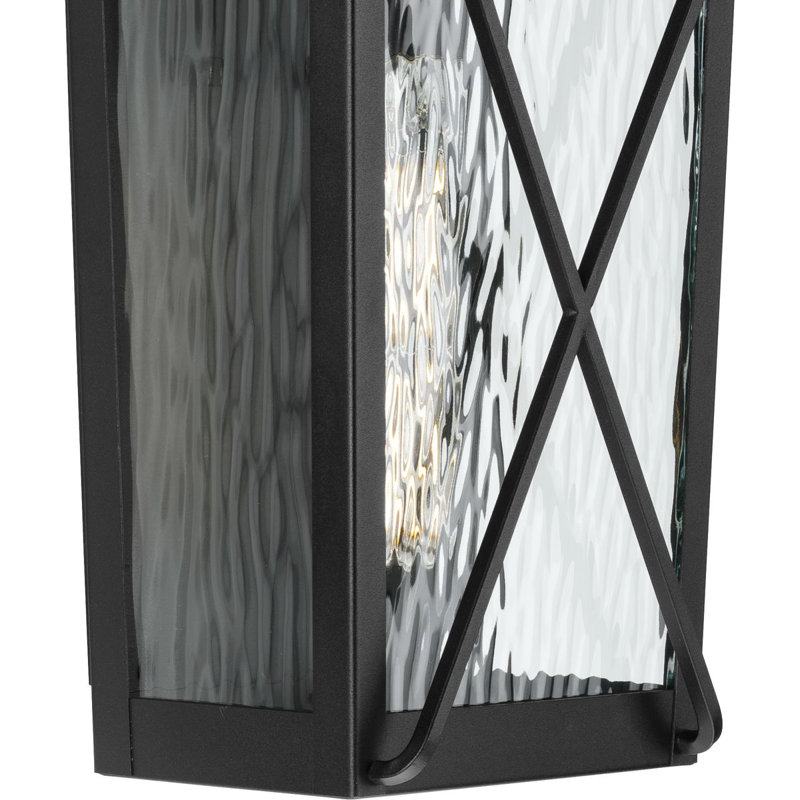 Applique murale en acier Annliese, H 17,88 po x l 8 po x P 5,75 po