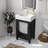 20-Inch bathroom vanity with ceramic sink