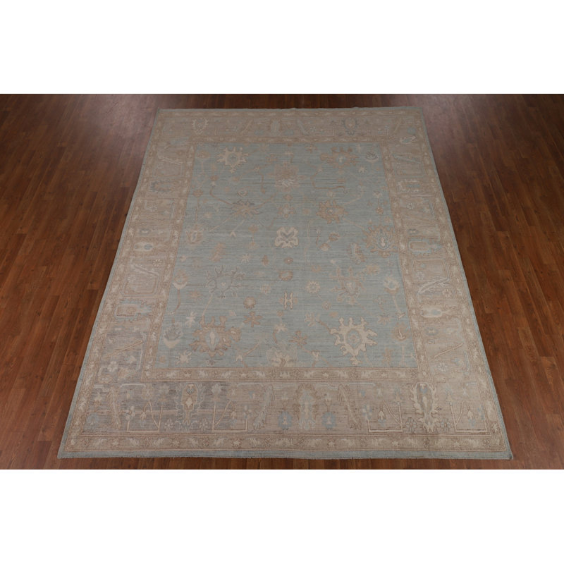 Tapis bleu Oushak