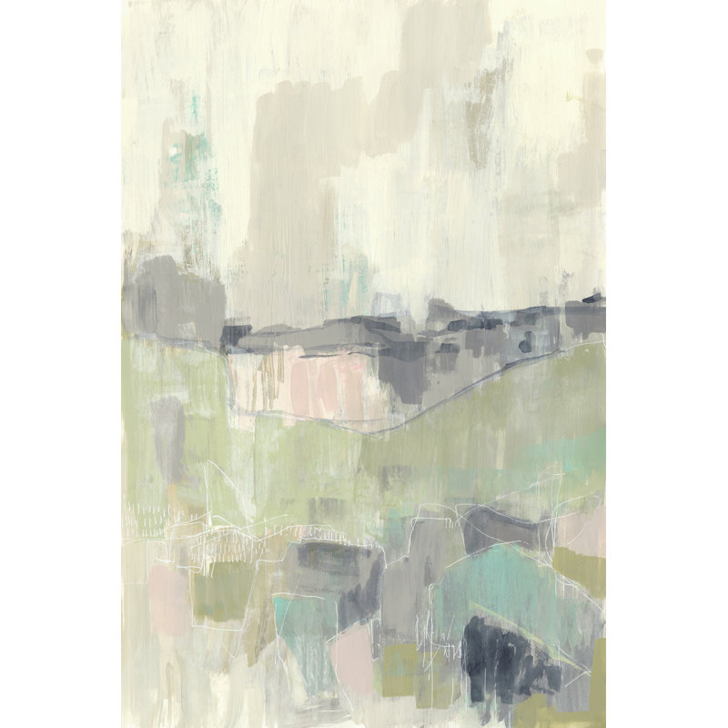 Pastel Love II - Wrapped Canvas Painting, 46cm H x 30cm W x 3.8cm D