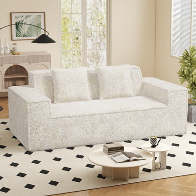 2 Seater Chenille Loveseat