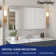 48'' W x 26'' H Surface Mount Frameless 3 Door Medicine Cabinet and 2 Adjustable Shelves