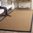 Natural Fiber 194 Flatweave 85% Jute; 10% Latex; 5% Cotton No Pattern Rug-373973783