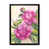 Impression noire sur toile encadrée sélectionné