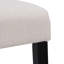 Chaise d'appoint rembourrée en lin capitonné Wren-263736403-197857312