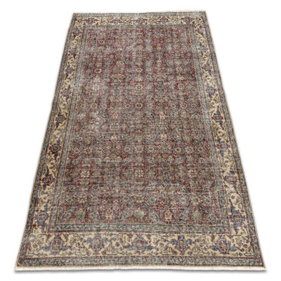 Chardae Rectangle 144 cm x 215 cm Oriental Wool Hand Loomed Kilim