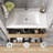  Angela 30 inch Fully Assembled Single Floating Bathroom Vanity with Solid Surface Sink-429373669