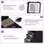 Table de manucure roulante portative avec 3 tiroirs, miroir et organisateur de vernis à ongles, trousse de maquillage verrouillable avec bureau à ongles pliable-79927734