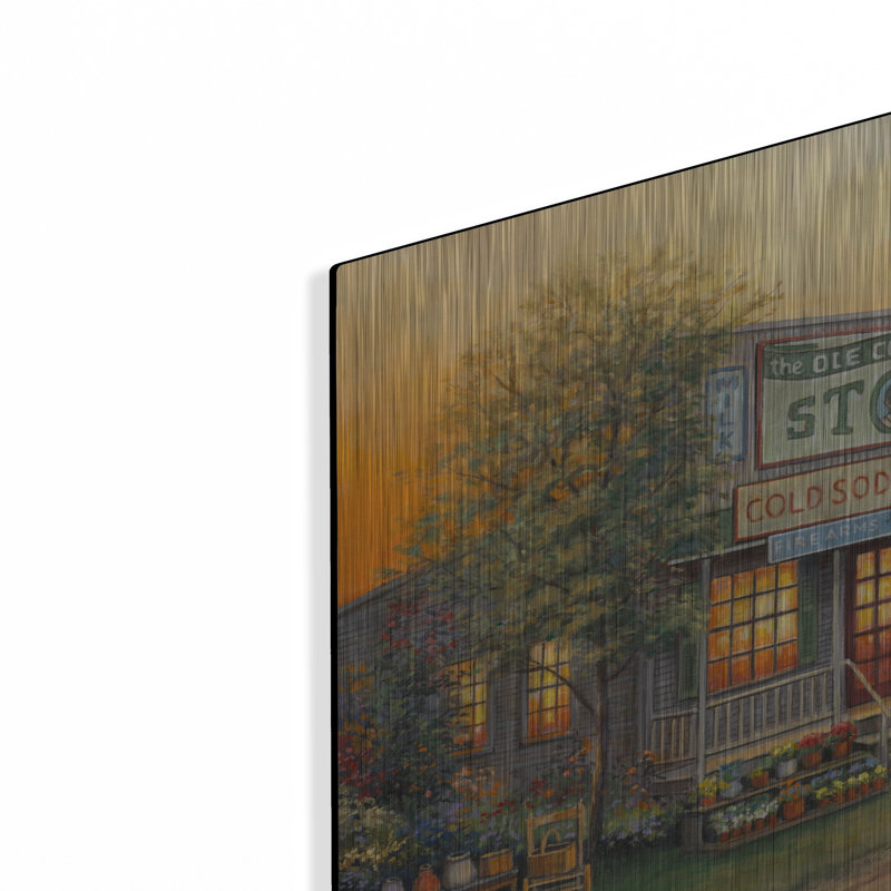 «Old Country Store» par John Zaccheo, H 16 po x l 24 po