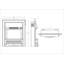 Aspen 16" Inset Electric Fire
