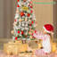 Lighted Artificial Christmas Tree-596426429